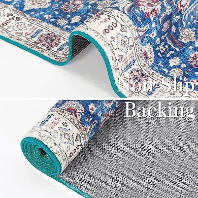 IDEALHOUSE Bohemian Pattern Medallion Rug