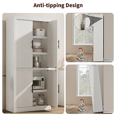 IDEALHOUSE Kitchen Pantry Cabinet