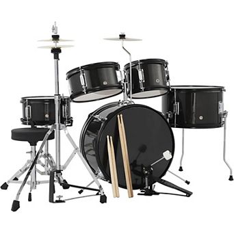 Children Drum Set 5 pc Complete Kit with Cymbals and Stands