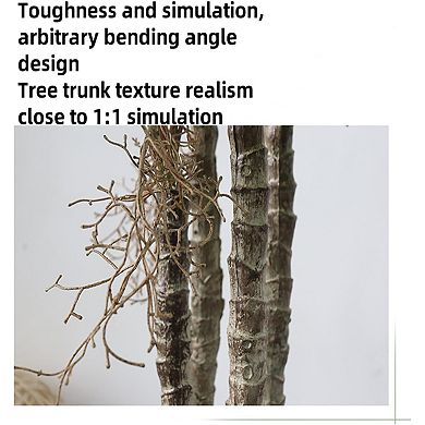 Large Artificial Palm Tree in Pot, Realistic Plastic Plant for Living Room & Office