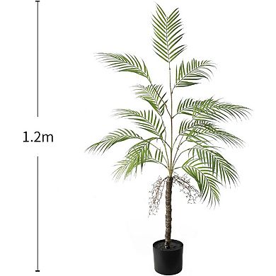 Artificial Palm Tree in Pot with Soft Leaves for Office, Living Room & Balcony