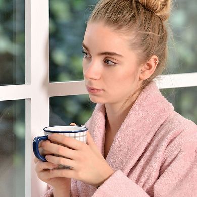 Luxury Turkish Bath Robe, Hotel Style Ultra Soft Robe For Home and Bath, Soft Shawl Collar Bathrobe