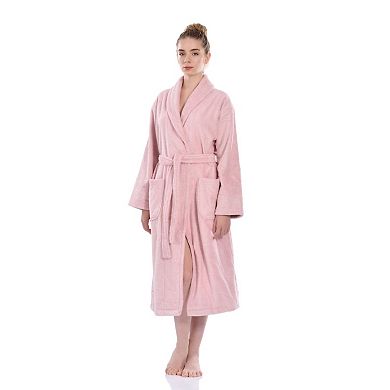 Luxury Turkish Bath Robe, Hotel Style Ultra Soft Robe For Home and Bath, Soft Shawl Collar Bathrobe
