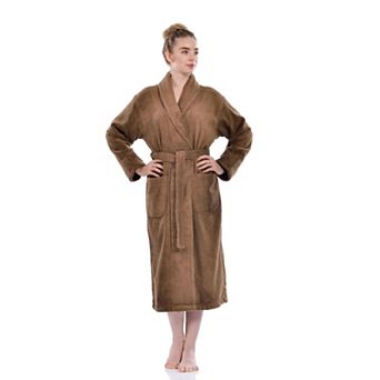 Luxury Turkish Bath Robe, Hotel Style Ultra Soft Robe For Home and Bath, Soft Shawl Collar Bathrobe