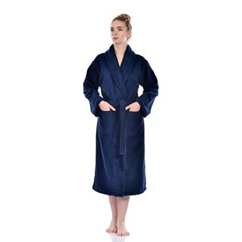 Luxury Turkish Bath Robe, Hotel Style Ultra Soft Robe For Home and Bath, Soft Shawl Collar Bathrobe