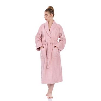 Luxury Turkish Bath Robe, Hotel Style Ultra Soft Robe For Home and Bath, Soft Shawl Collar Bathrobe