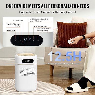 Whole House Evaporative Humidifier 5L Smart Cool Moisture with Timer