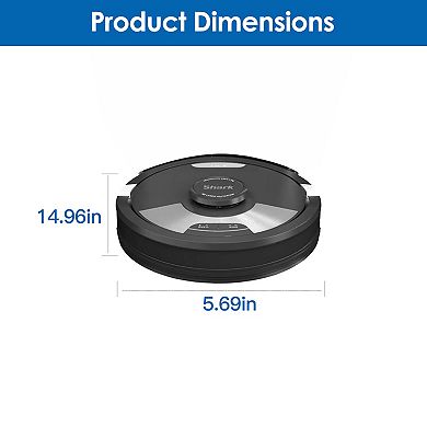 Shark RV2610WA 2-in-1 Robot Vacuum & Mop with Sonic Mopping, App Control Refurbished