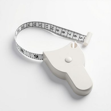 Body Measuring Tape with Retractable Soft Tape and Auto-Lock Design