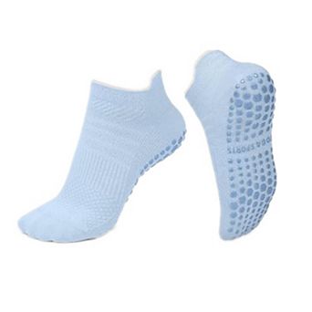 3 pc Women's Low-Cut Grip Socks Set with Breathable Knit Texture and Soft Stretch Non-Slip Design
