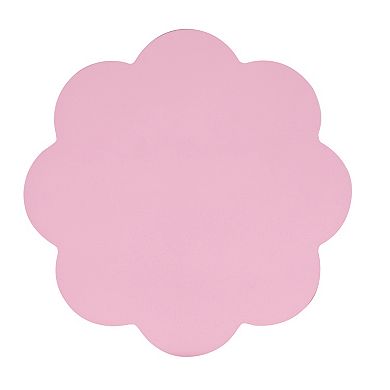 Linon Natalia Flower Accent Side Table