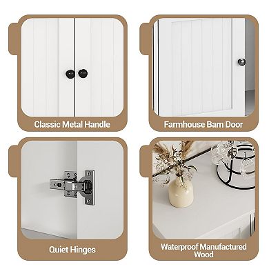 IDEALHOUSE Farmhouse Sideboard