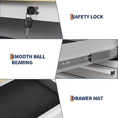 IDEALHOUSE 9-Drawer Tool Chest