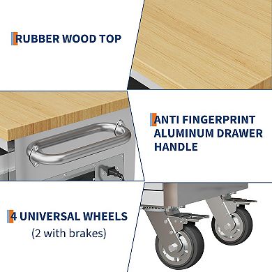 IDEALHOUSE 9-Drawer Tool Chest