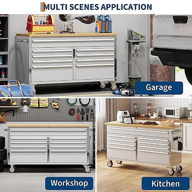 IDEALHOUSE 9-Drawer Tool Chest