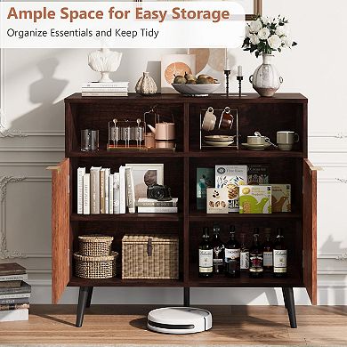 IDEALHOUSE Burl Sideboard