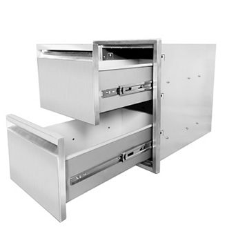 IDEALHOUSE Stainless BBQ Drawer