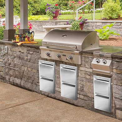 IDEALHOUSE Stainless BBQ Drawer