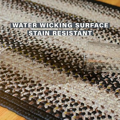 Homespice Braided Rug Reversible and Pet Friendly Washable Indoor/Outdoor