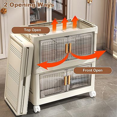 IDEALHOUSE 4-Tier Storage Organizer