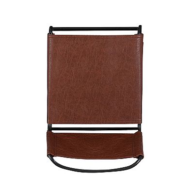 Linon Wharton Counter Stool with Backrest