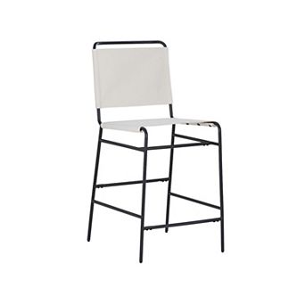 Linon Wharton Counter Stool with Backrest