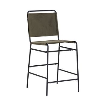 Linon Wharton Counter Stool with Backrest