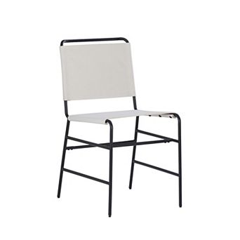 Linon Wharton Metal Frame Dining Chair