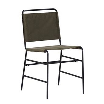 Linon Wharton Metal Frame Dining Chair