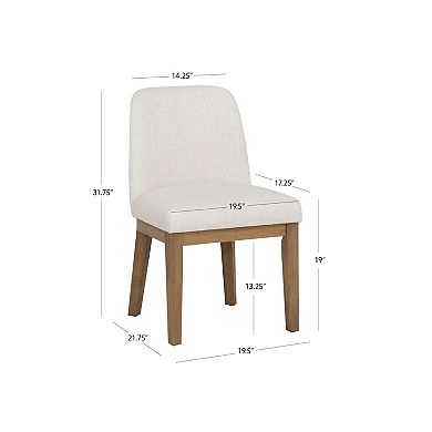 Linon Tucker 2-pc. Side Chair Set