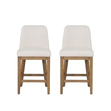 Linon Tucker 2-pc. Counter Stool Set