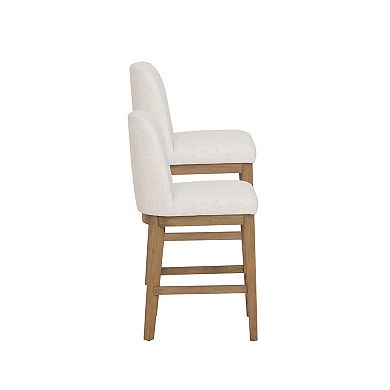 Linon Tucker 2-pc. Counter Stool Set