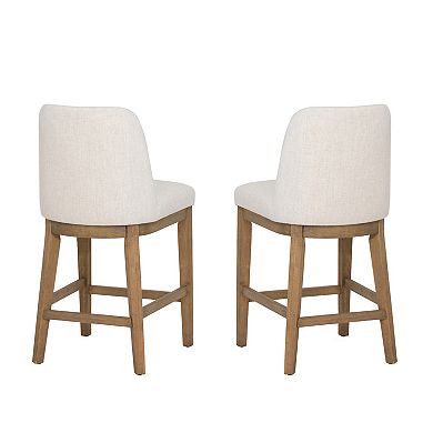 Linon Tucker 2-pc. Counter Stool Set