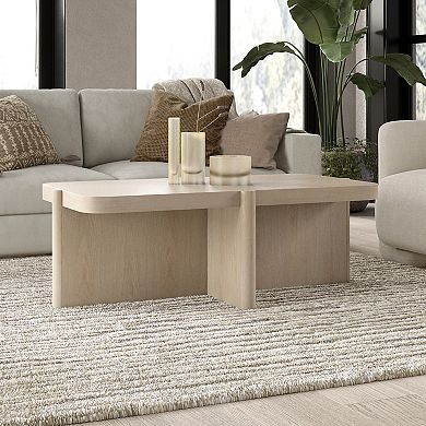 Finley & Sloane Laguna 45" Wide Rectangular Coffee Table