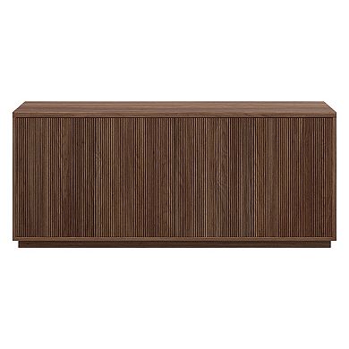 Finley & Sloane Alston 68" Wide Rectangular Fluted Buffet Table