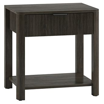 Finley & Sloane Pomona 24" Wide Rectangular Fluted Nightstand