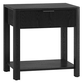 Finley & Sloane Pomona 24" Wide Rectangular Fluted Nightstand