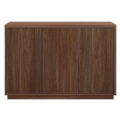 Finley & Sloane Alston 48" Wide Rectangular Fluted Buffet Table