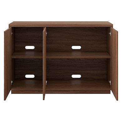 Finley & Sloane Alston 48" Wide Rectangular Fluted Buffet Table