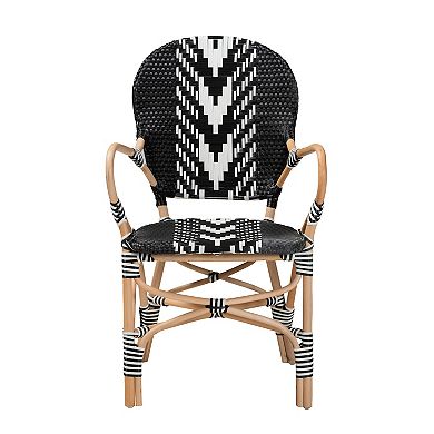 bali & pari Natural Rattan Dining Chair
