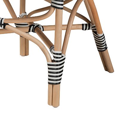 bali & pari Natural Rattan Dining Chair
