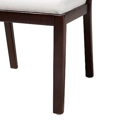bali & pari Joana Seagrass Dining Chair with Upholstered Seat