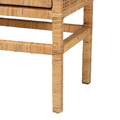 bali & pari Vivan Rattan Storage Cabinet