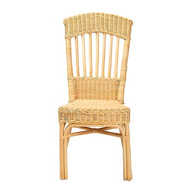 bali & pari Barito Natural Rattan Dining Chair