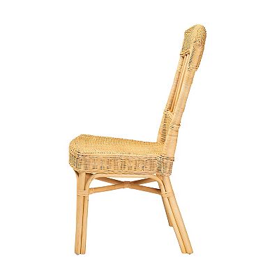bali & pari Barito Natural Rattan Dining Chair