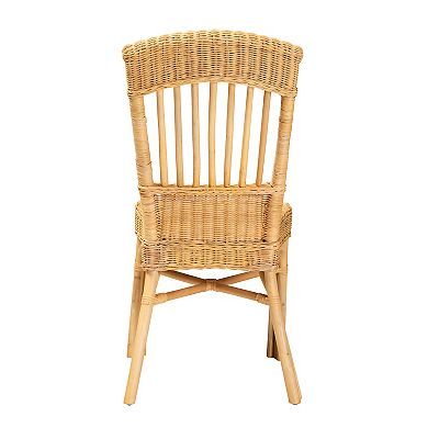 bali & pari Barito Natural Rattan Dining Chair