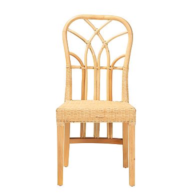 bali & pari Monaco Natural Rattan Dining Chair