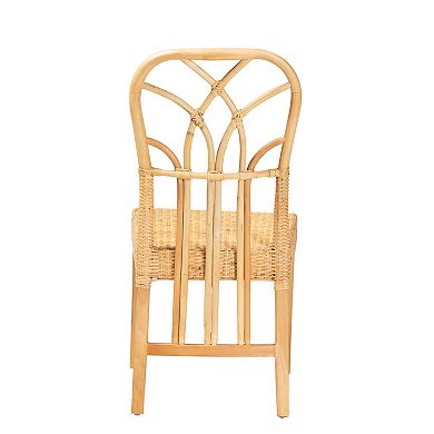 bali & pari Monaco Natural Rattan Dining Chair