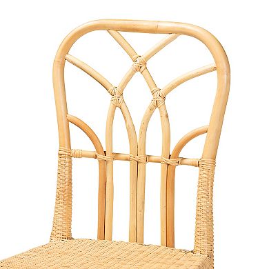 bali & pari Monaco Natural Rattan Dining Chair
