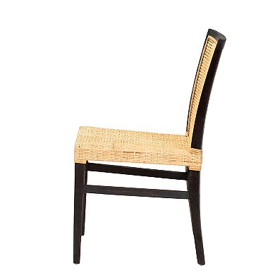 bali & pari Natural Rattan Dining Chair